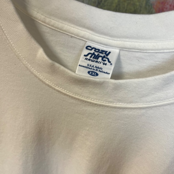 Vintage Alcatraz Shirt Size XXL White Y2K Triathalon Tee Pyscho Destination LA - Picture 3 of 4